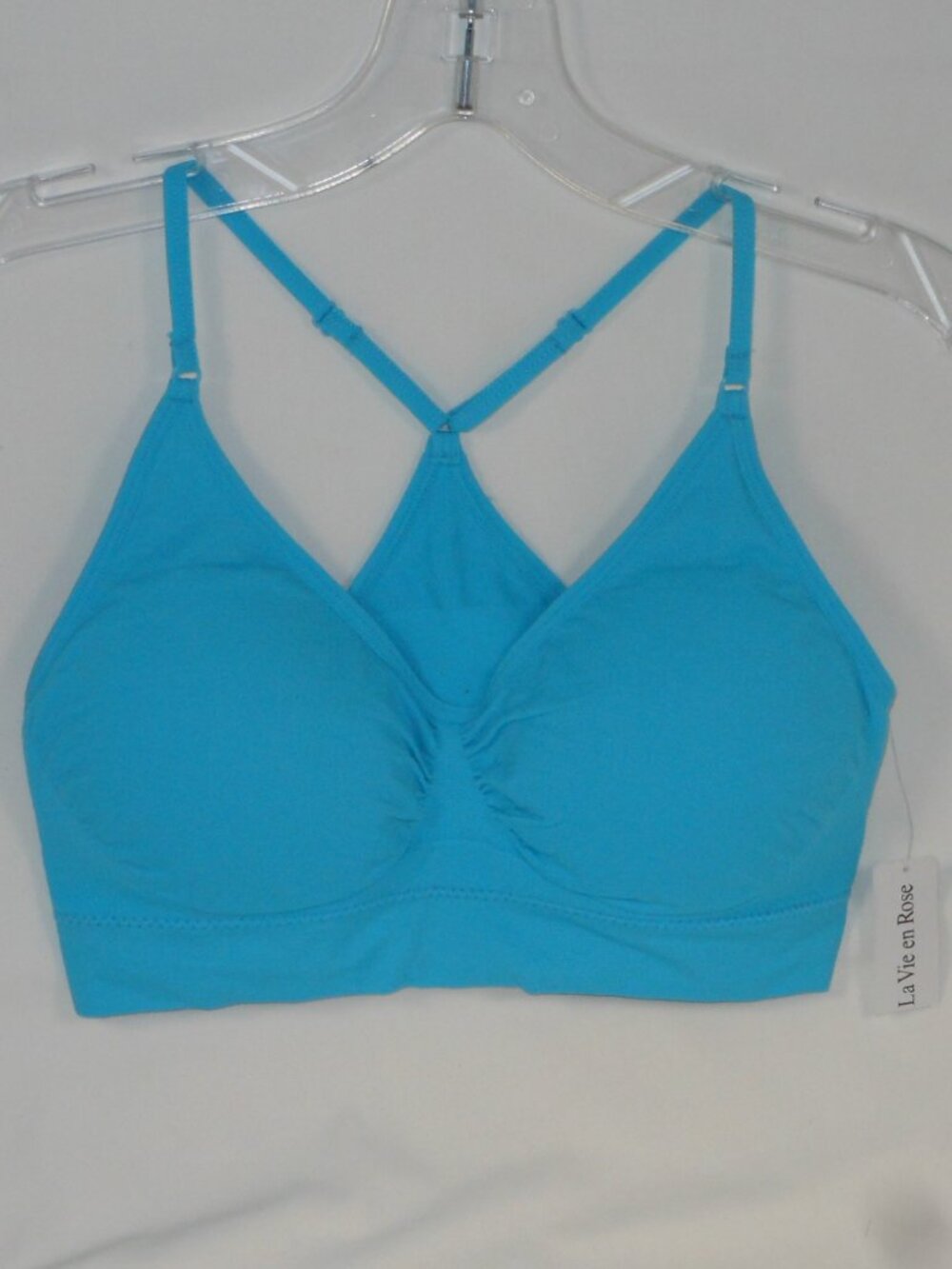 NWT La Vie en Rose sports bra . size L